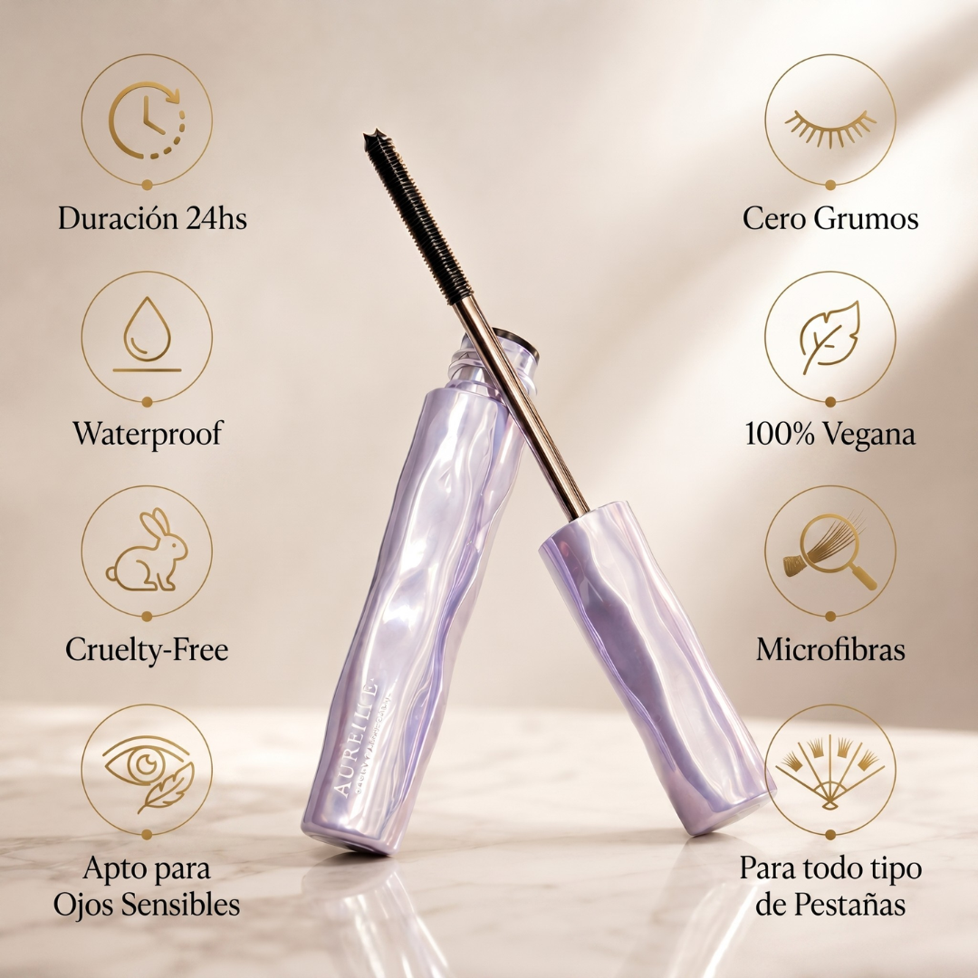 Aurelle™ | Mascara de Pestañas Metalico